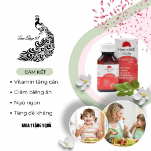 Vitamin tăng cân HaemonVit giúp tăng cân giảm biếng ăn cho người gầy, trẻ em giúp ăn ngon miệng ngủ ngon, sản phẩm cam kết an toàn