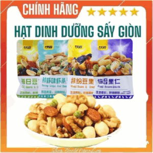 Hạt dinh dưỡng mix trái cây tẩm vị hạt mix dinh dưỡng nội địa trung Kam Yuen gói 30g ăn là mê