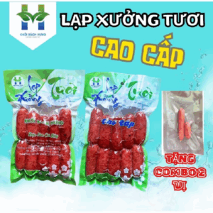 Lạp xưởng heo cao cấp, sấy rẻo truyền thống ( tặng gói 2 vị lạp tôm và lạp heo khô )