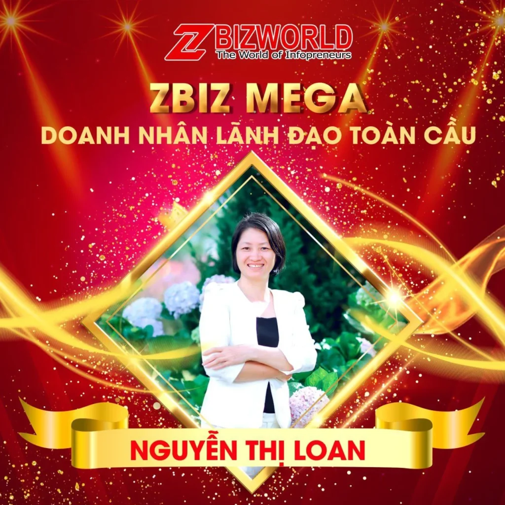 Doanh Nhân Lãnh Đạo Toàn Cầu Nguyễn Thị Loan