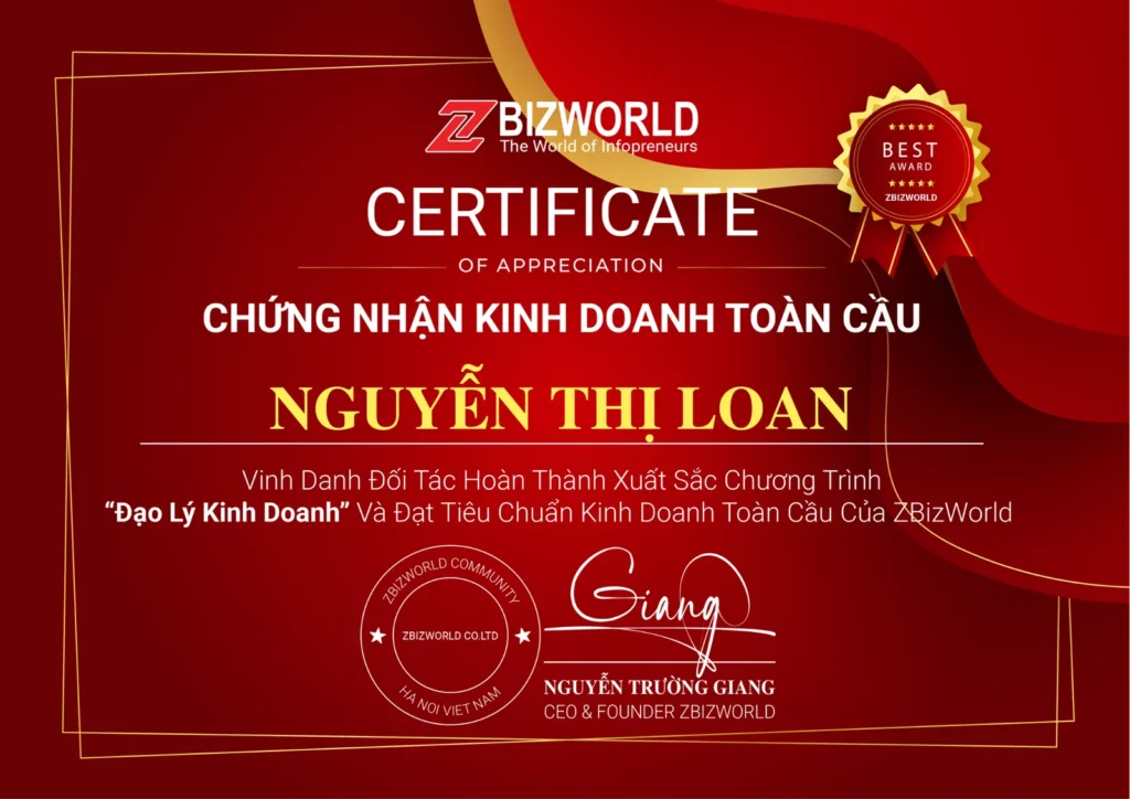 Đạo Lý Kinh Doanh